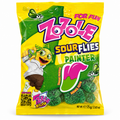 Zozole Sour Flies Painter Green görögdinnyeízű savanyú gumicukor, 75 g,