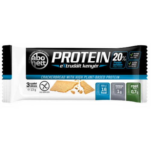 Abonett Protein gluténmentes extrudált kenyér 3 szelet 13 g