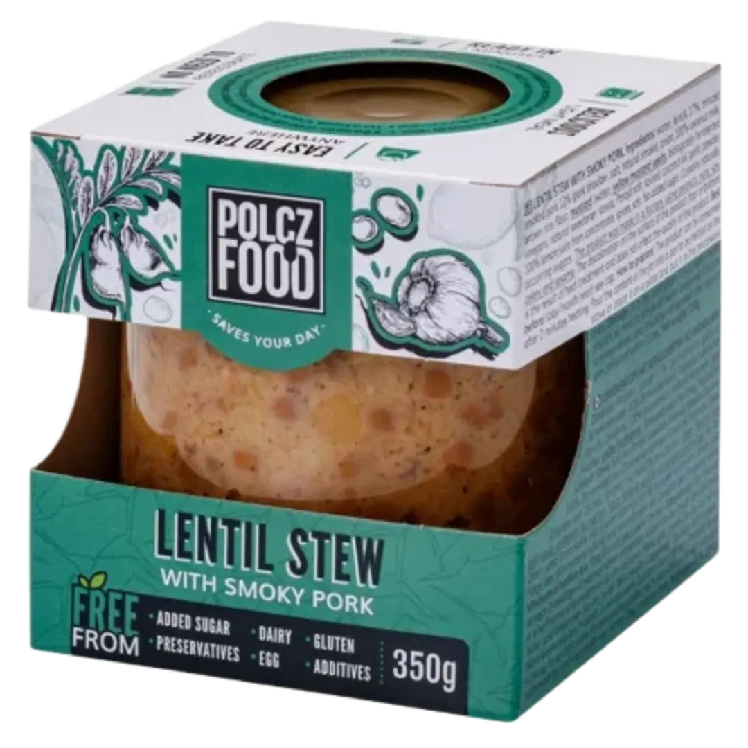 Polcz lencsefőzelék füstölt tarjával 350 g