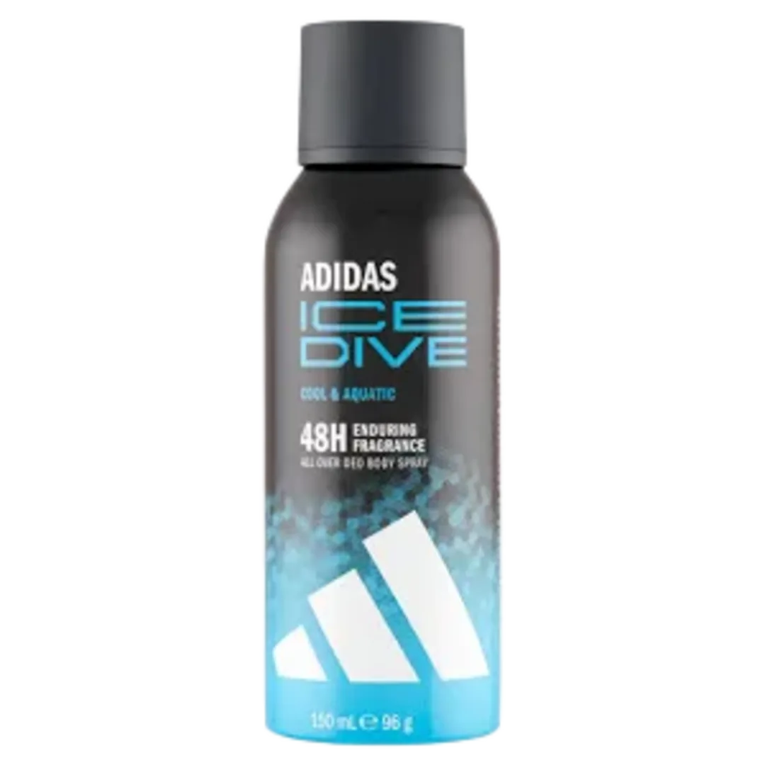 Adidas Men 48H Ice Dive dezodor spray, 150 ml