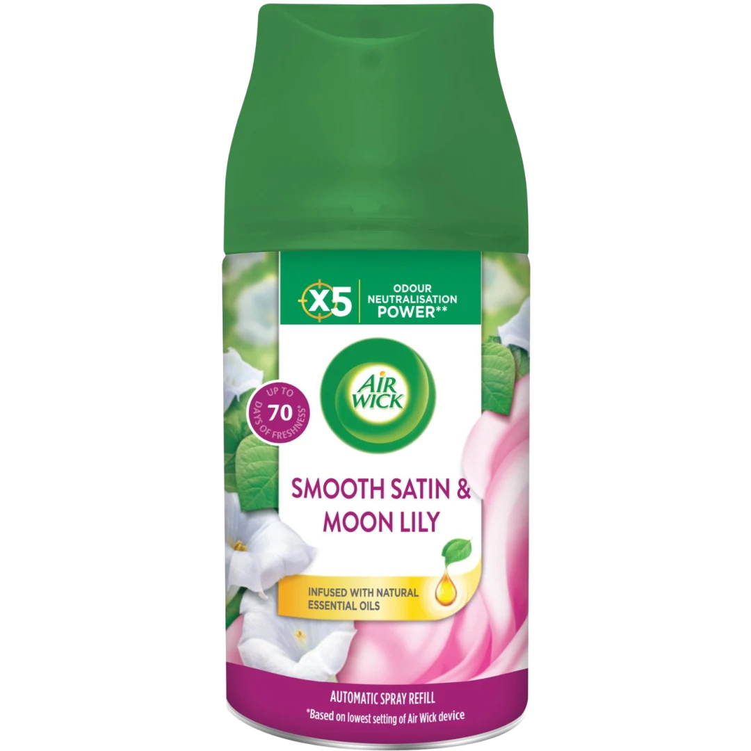 Air Wick Freshmatic Bársonyos szatén & liliom 250 ml