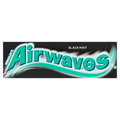 Airwaves Black Mint mentol- és ánizsízű cukormentes rágógumi édesítőszerrel 14 g