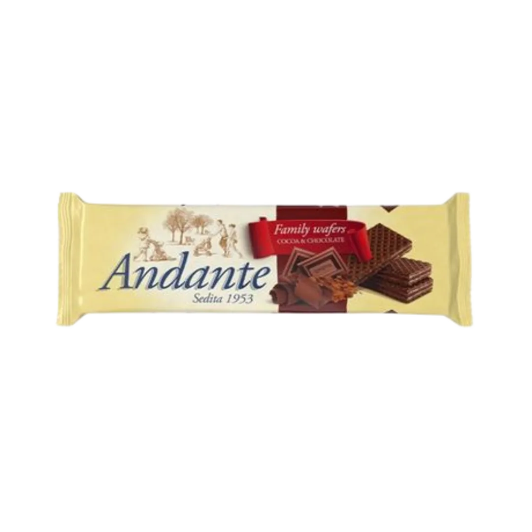 Andante Extra Choco kakaós ostya csokoládés krémmel töltve 130 g