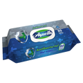 Aquella . Antibacterial nedves törlőkendő, 80 db