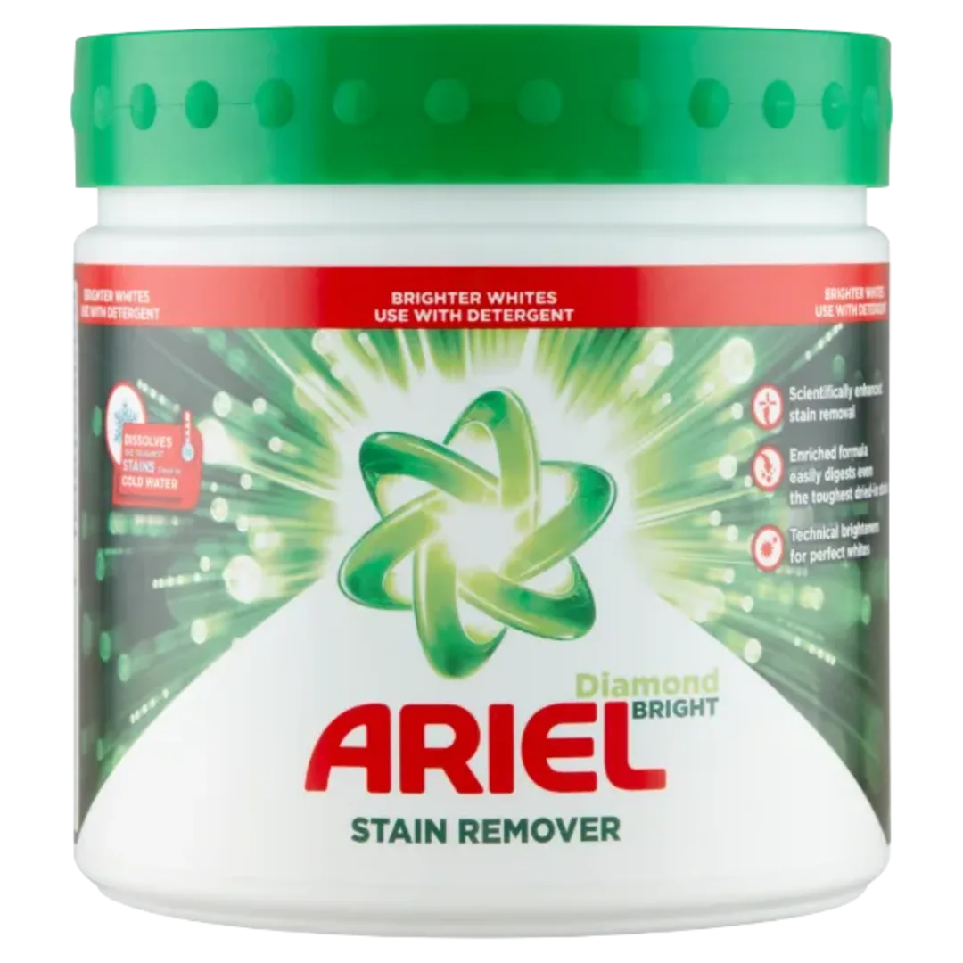 Ariel Diamond Bright White folteltávolító por - 500 g