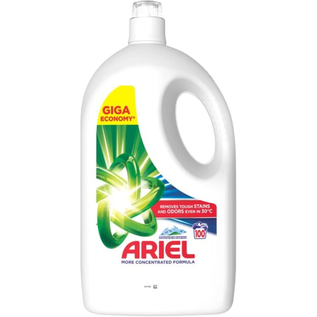 Ariel Mountain Spring Mega Economy mosószer - 4,05 l