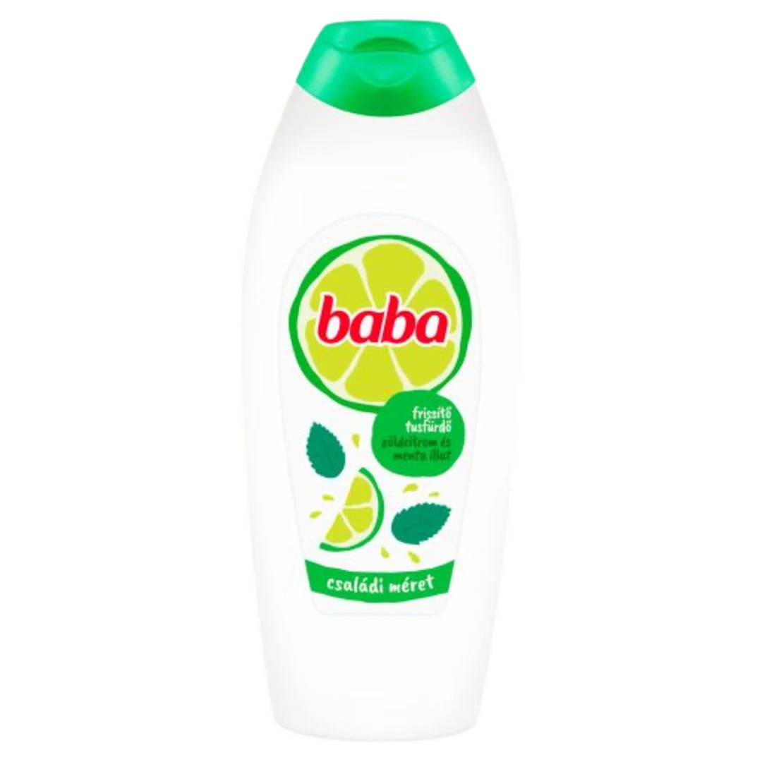 Baba Zöldcitrom És Menta tusfürdő, 750 ml