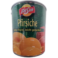 BelSun felezett őszibarackbefőtt 820 g / 465–490 g