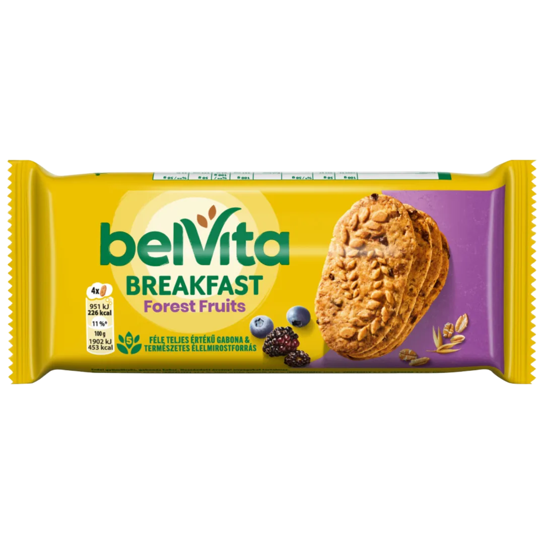 belVita Original erdei gyümölcsös gabonás omlós keksz 50 g