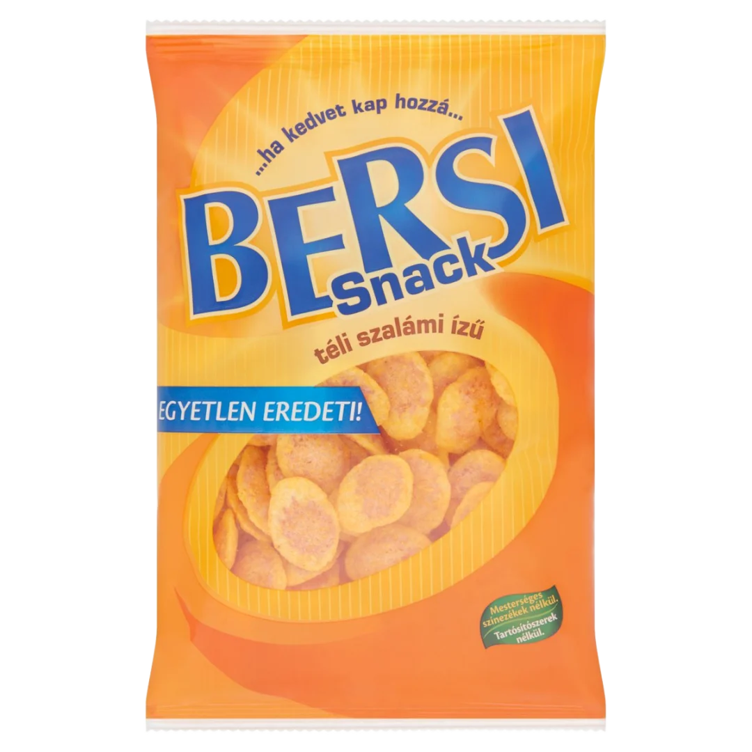 Bersi Snack téli szalámi ízű golyó 60 g