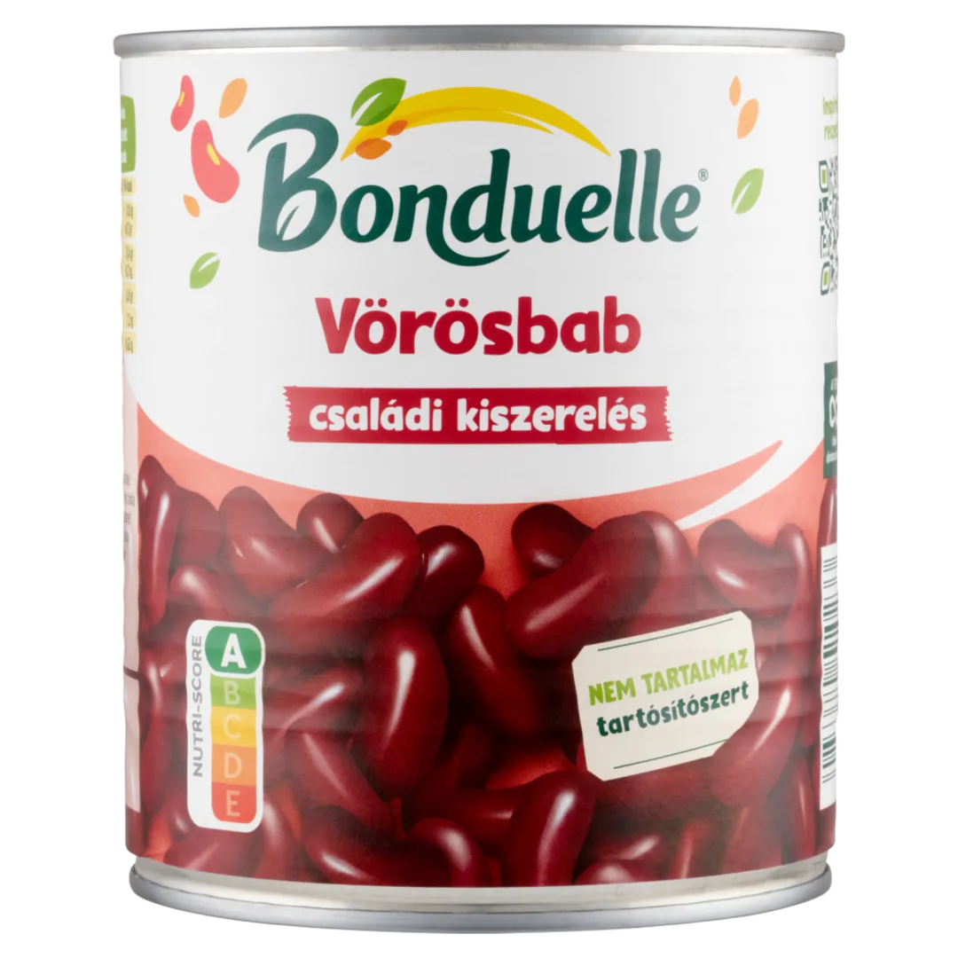 Bonduelle vörösbab sós lében 800 g