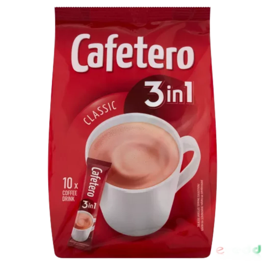 Cafetero 3in1 instant kávéspecialitás 10×18 g (180 g)