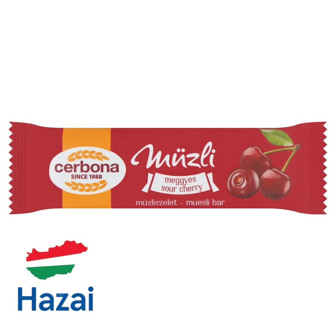 Cerbona Meggyes müzliszelet 20 g