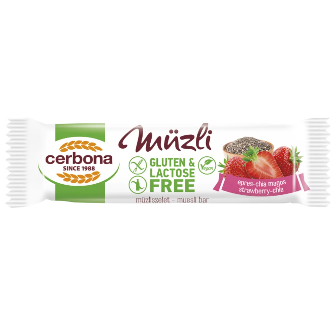 CERBONA MÜZLI 35G GLUTÉNMENTES EPRES - CHIA MAGOS