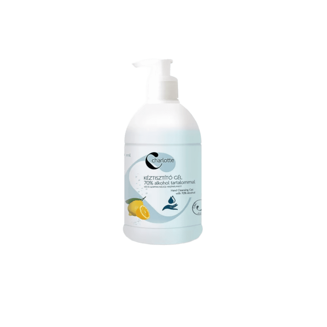 Charlotte Citrus kéztisztító gél, 500 ml