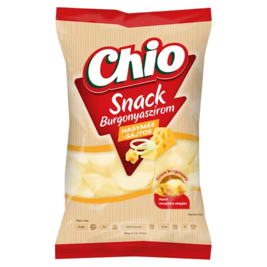 Chio Snacks hagymás-sajtos ízű burgonyaszirom 40 g