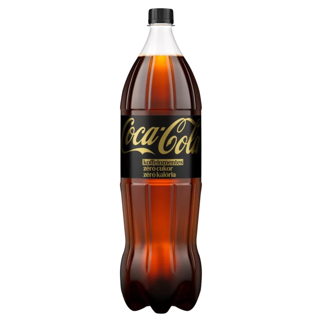 Coca-Cola Zero Zero koffeinmentes colaízű energiamentes szénsavas üdítőital DRS 1,75 l