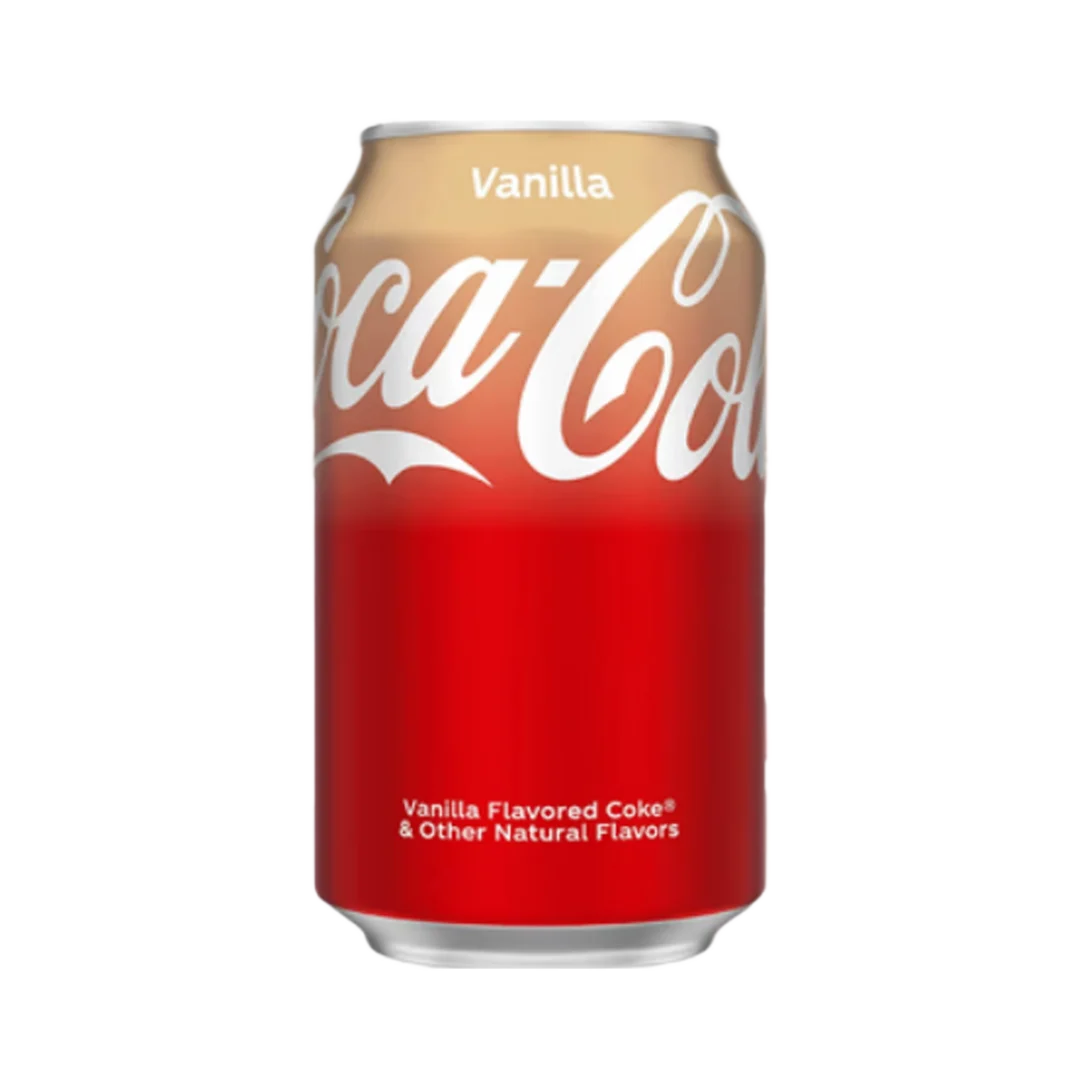 Coca-Cola Vanilla vanília ízű szénsavas üdítőital DRS 355 ml