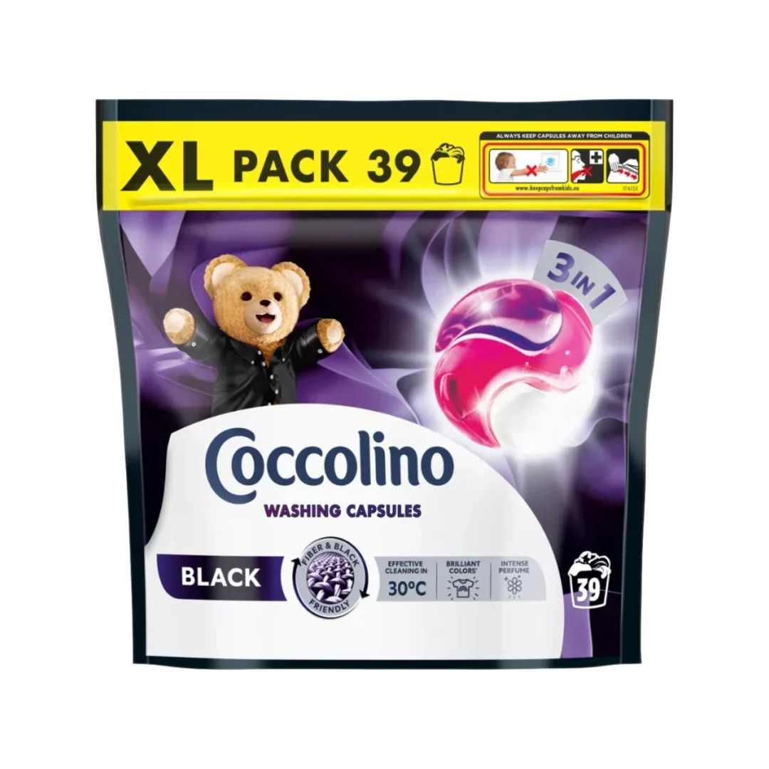 Coccolino 3in1 Black mosókapszula , 39 db