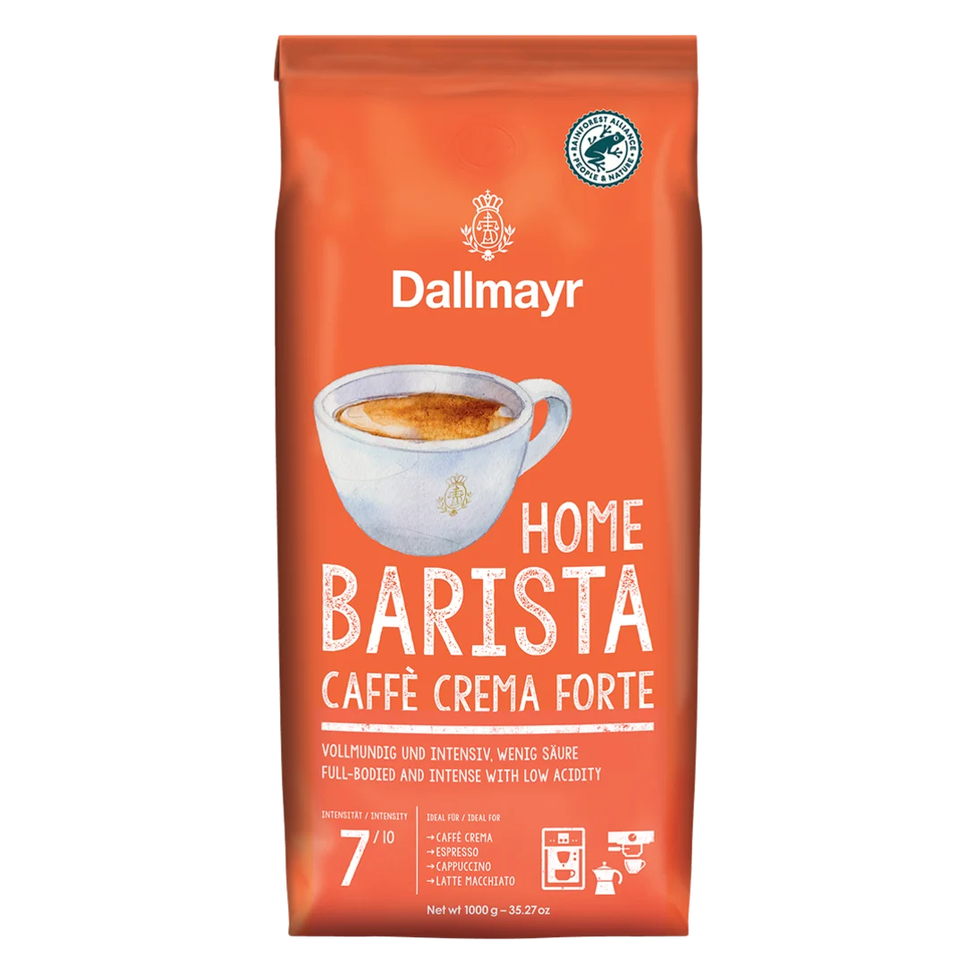 Dallmayr Home Barista Caffè Crema Forte szemes kávé 1 kg