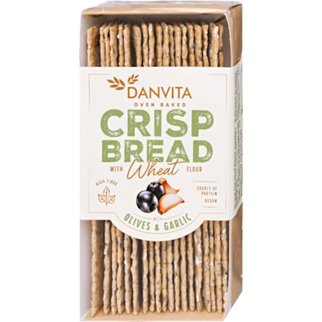 Danvita olívás-fokhagymás lapkenyér 130 g