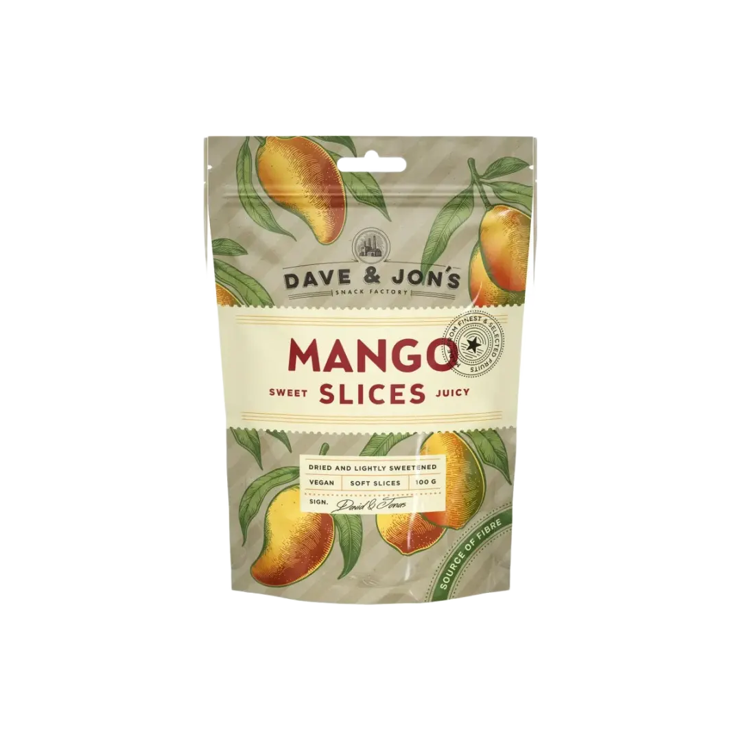 Dave & Jon's szárított mangó szeletek 100 g
