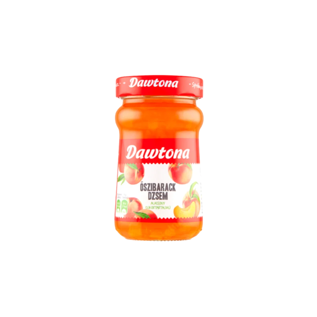 Dawtona alacsony cukortartalmú őszibarackdzsem 280 g