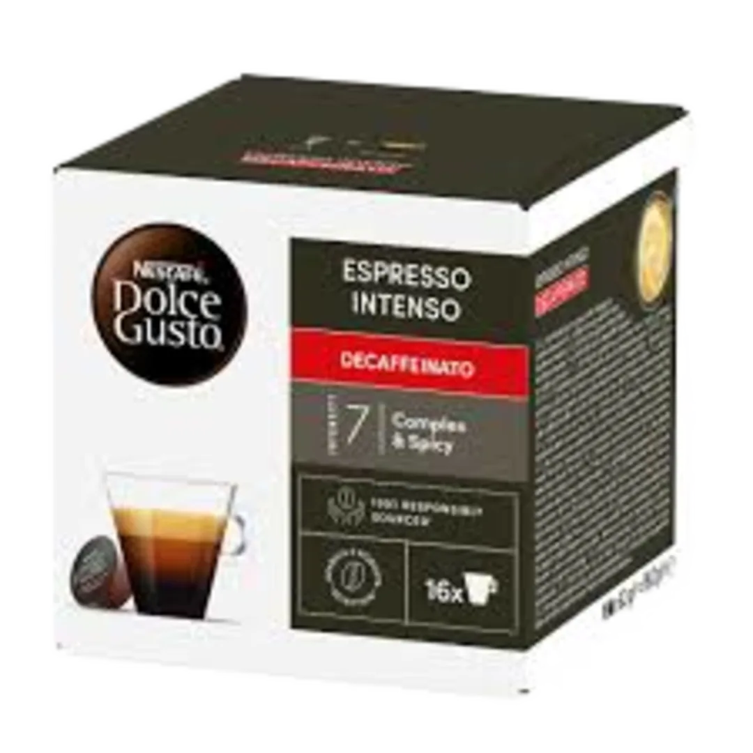 Nescafé Dolce Gusto Espresso Intenso Decaf koffeinmentes kávékapszula 16 db