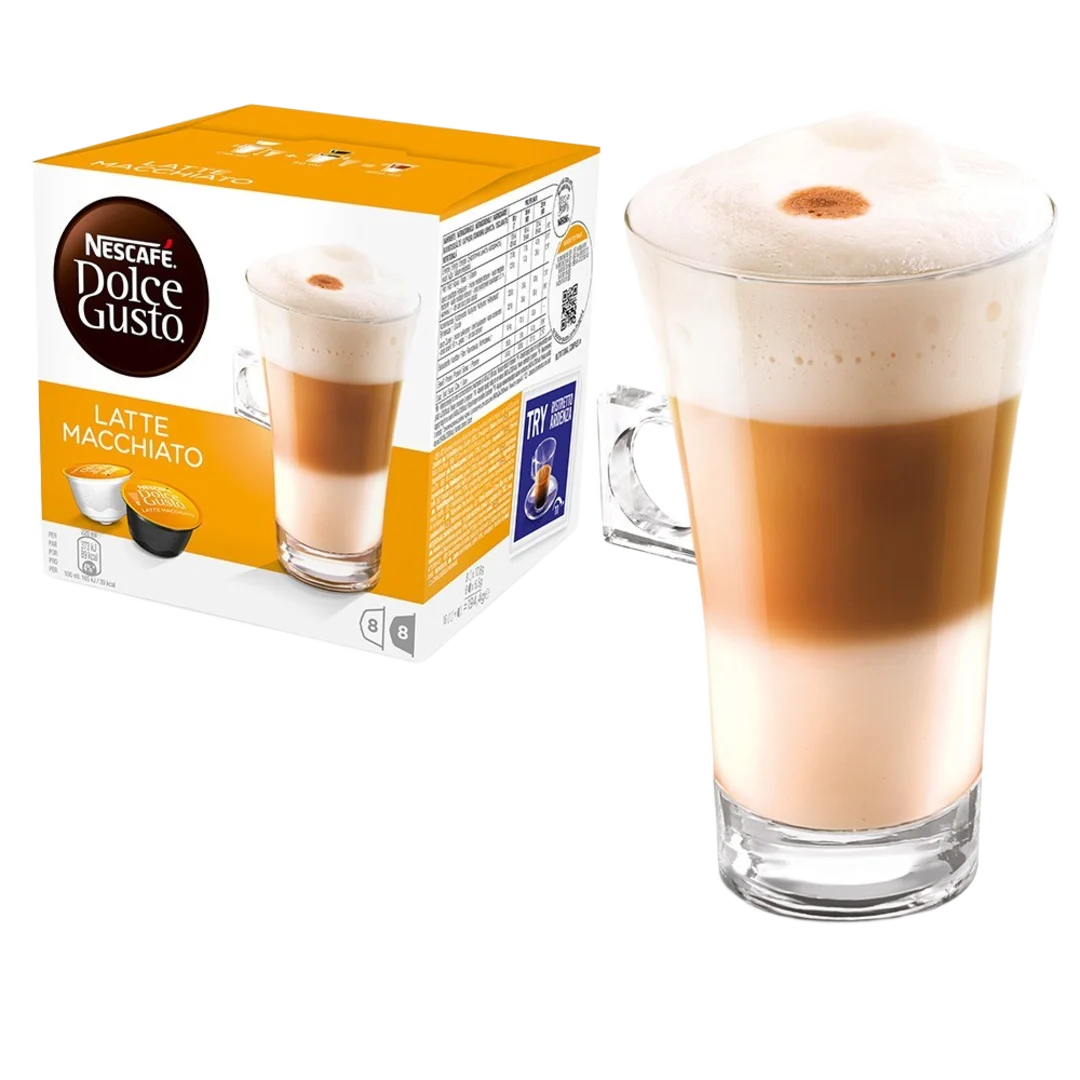 Nescafé Dolce Gusto Latte Macchiato kávé- és tejkapszula 16 db