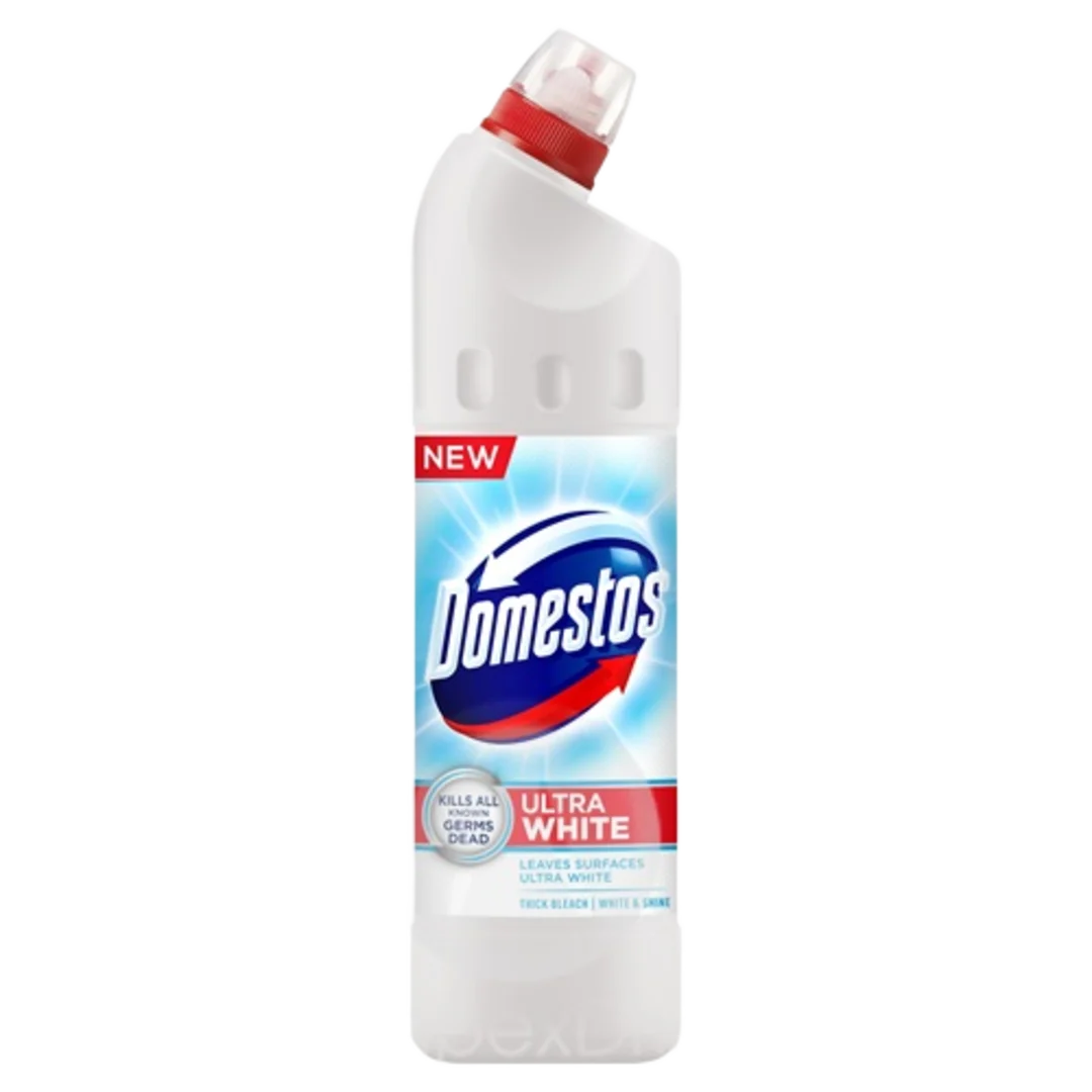 Domestos 24H Plus White & Shine sűrű fertőtlenítő 750 ml