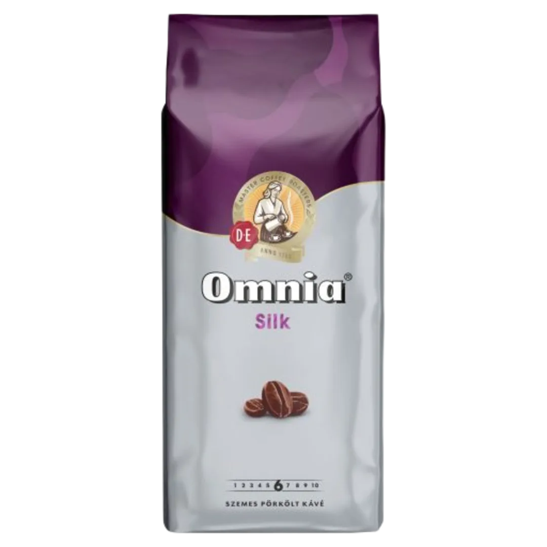 Douwe Egberts Omnia Silk szemes pörkölt kávé 1 kg