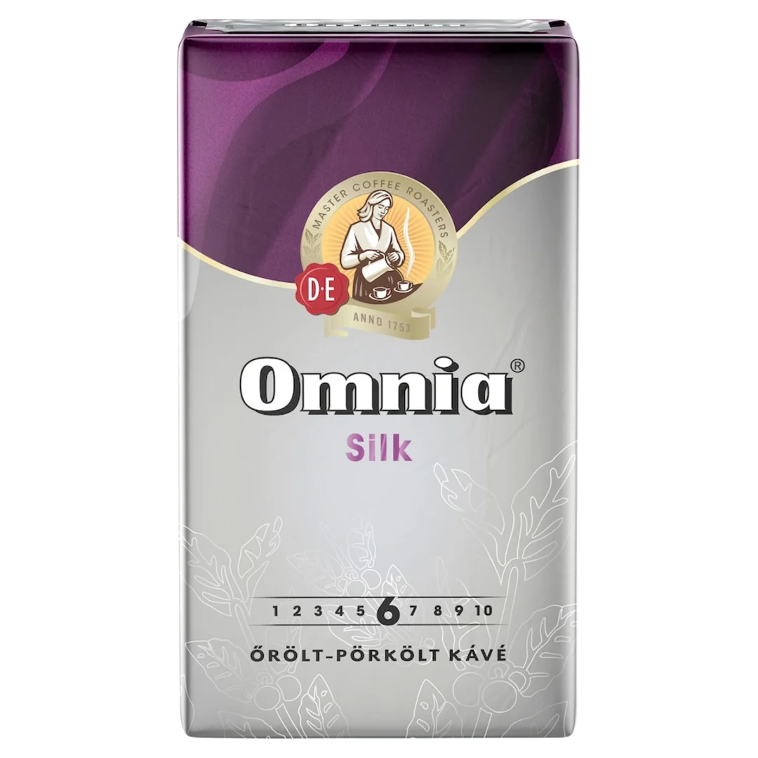 Douwe Egberts Omnia Silk őrölt pörkölt kávé 250 g