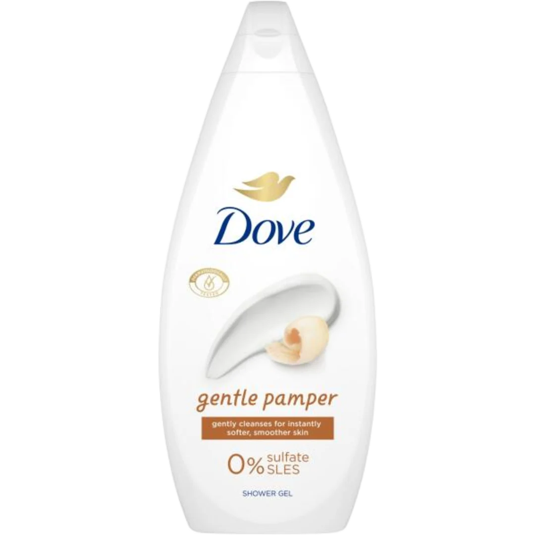Dove Gentle Pamper tusfürdő, 720 ml