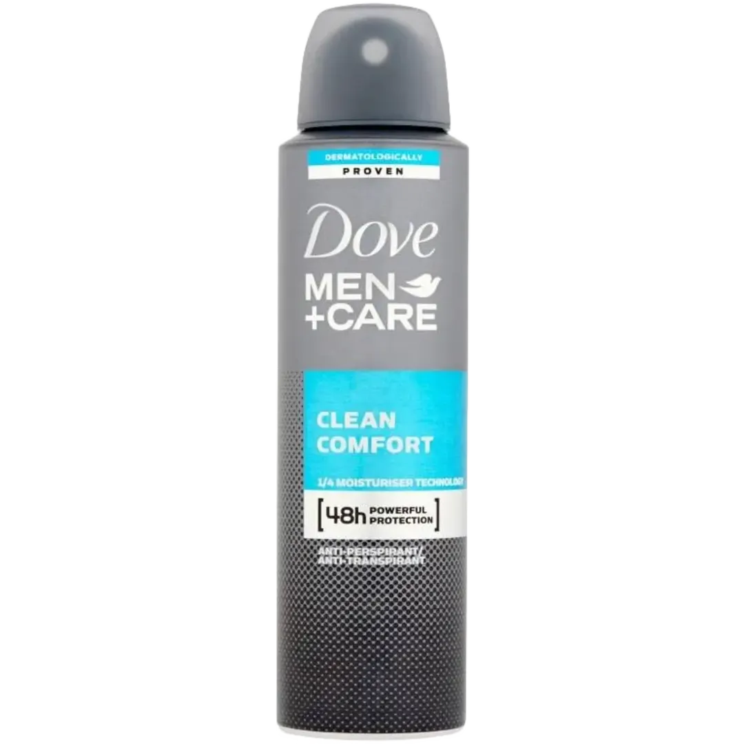 Dove Men Active Comfort dezodor spray, 150 ml