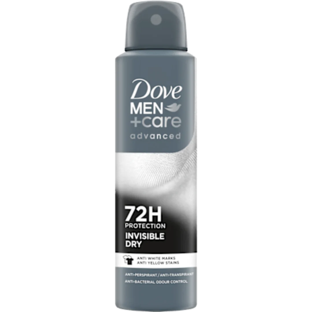 Dove Men+Care Invisible dezodor spray, 150 ml