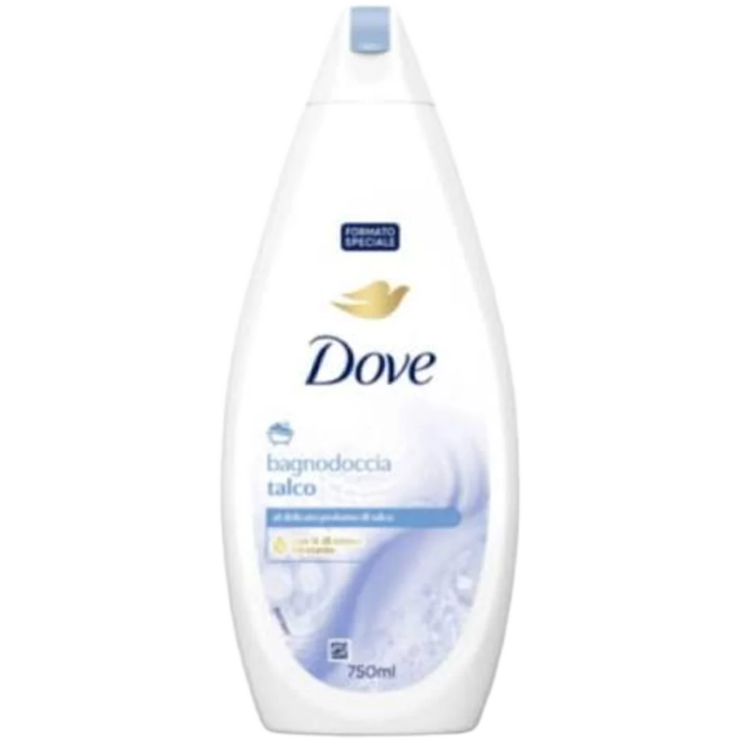Dove Talco tusfürdő, 750 ml
