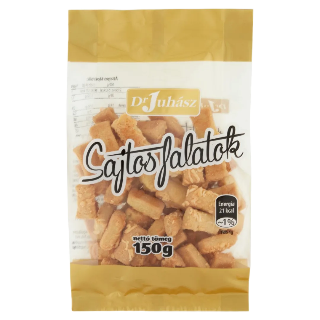 Dr. Juhász sajtos falatok 150 g