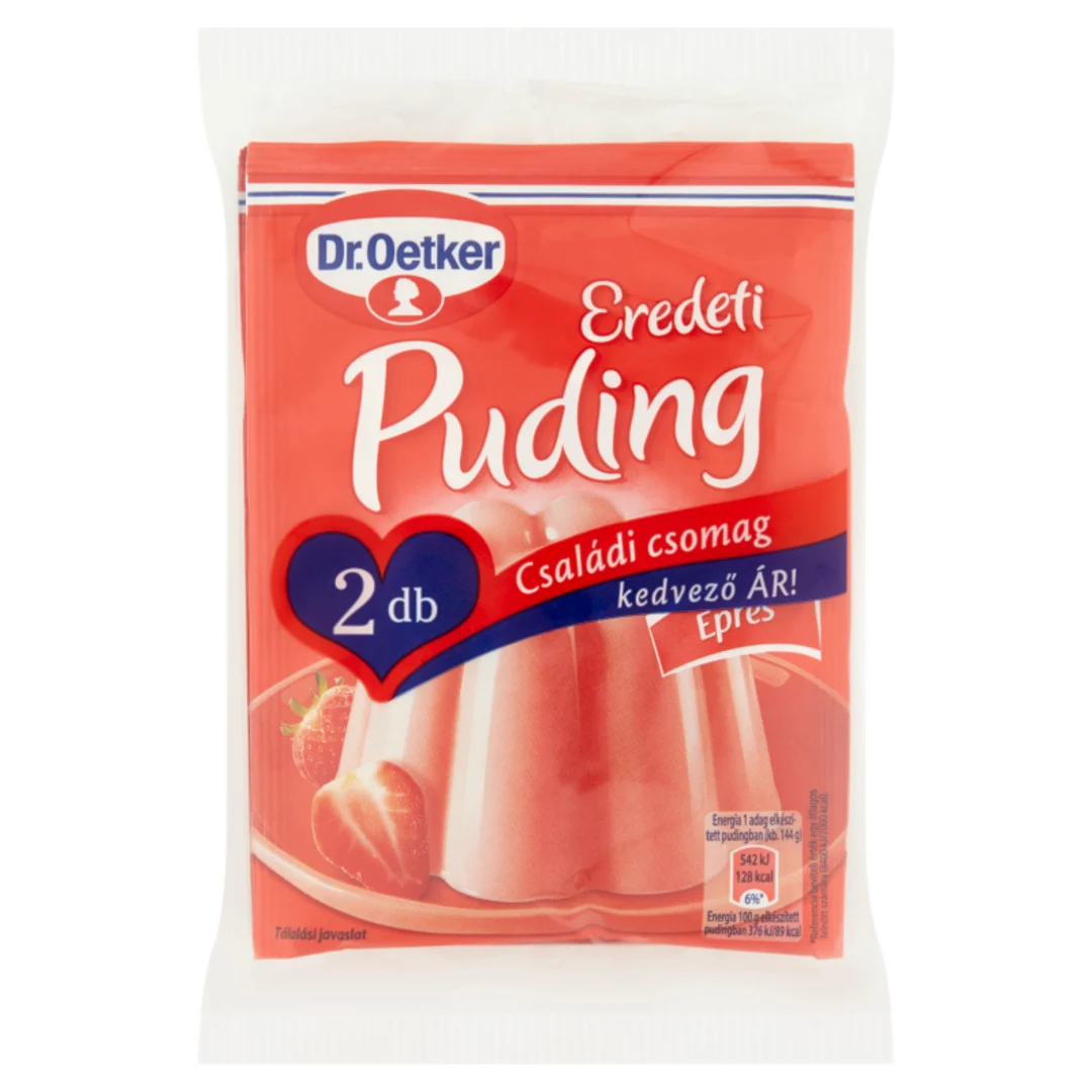 Dr. Oetker Eredeti Puding epres pudingpor 2 × 40 g