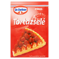 Dr. Oetker piros tortazselé 12 g