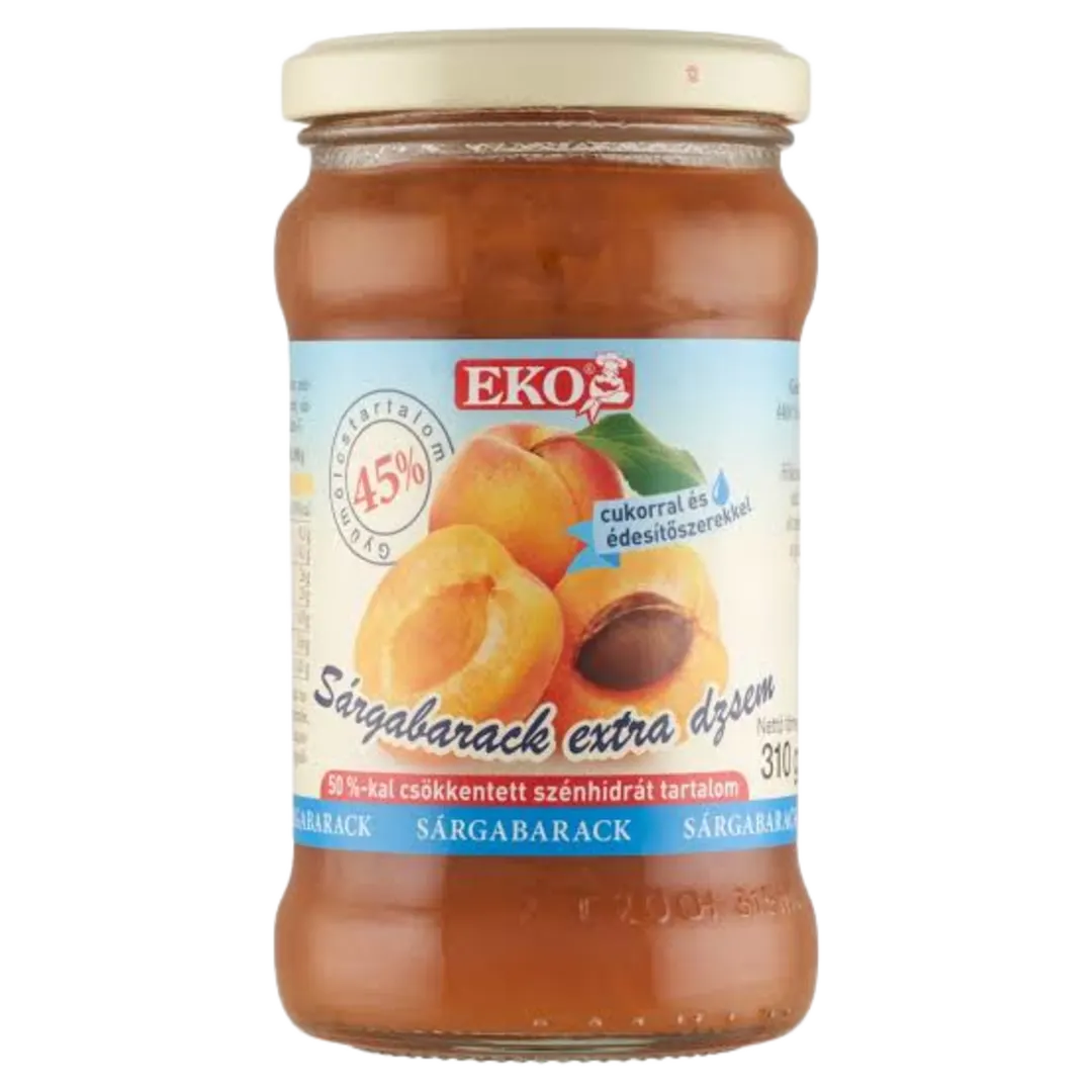 EKO sárgabarack extra dzsem 45% 310 g