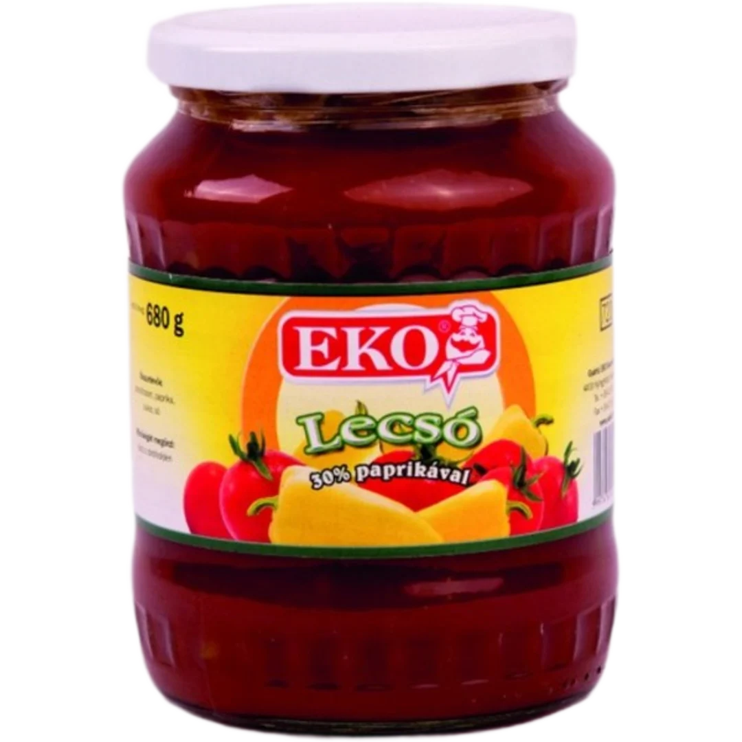 Eko natúr lecsó 680 g (720 ml)