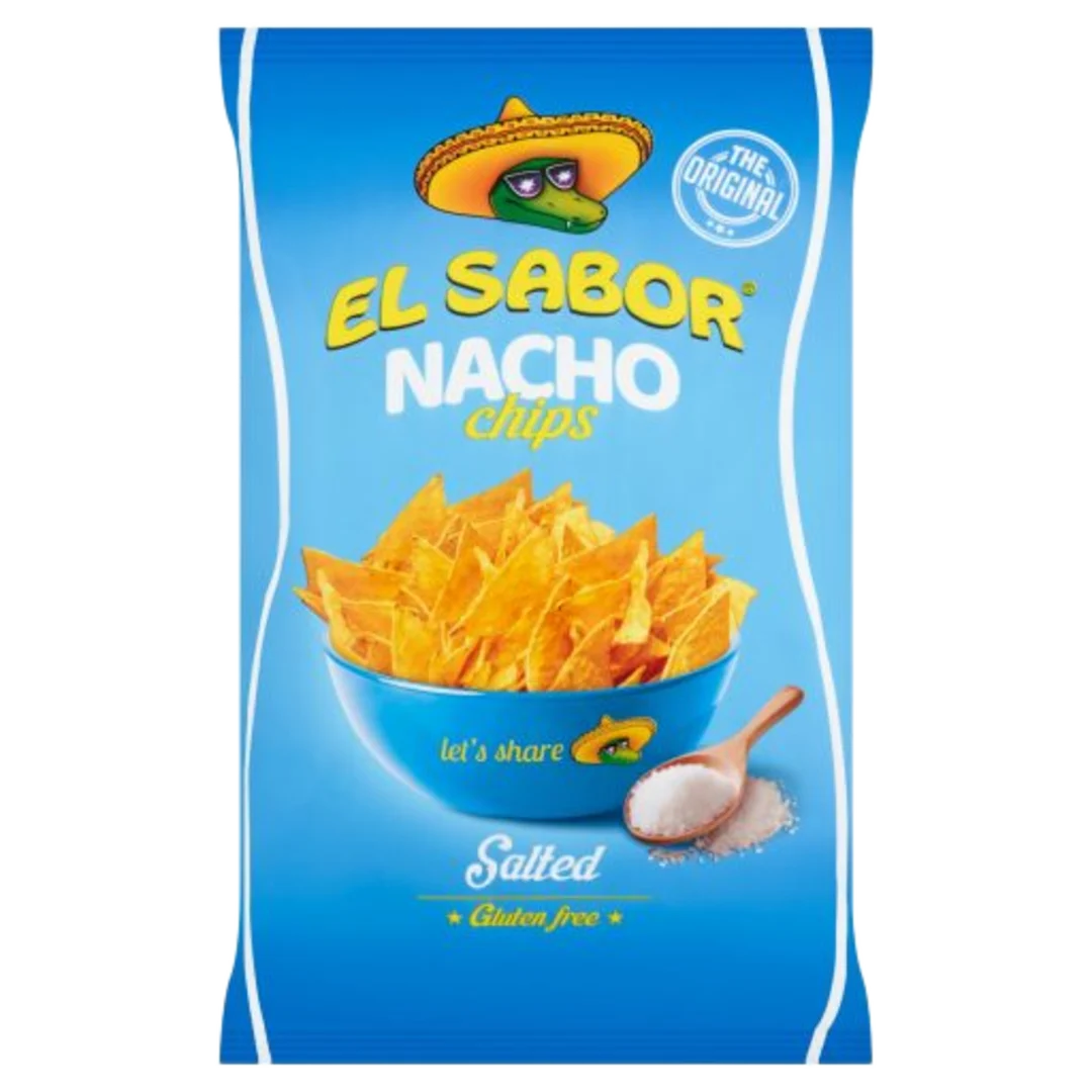 El Sabor sós nacho chips 100 g