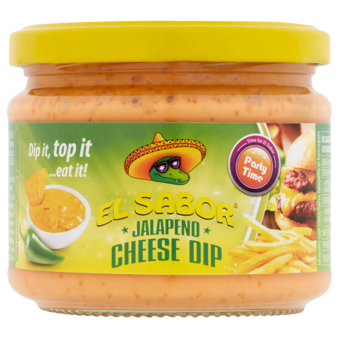 El Sabor jalapeñós sajtszósz 300 g