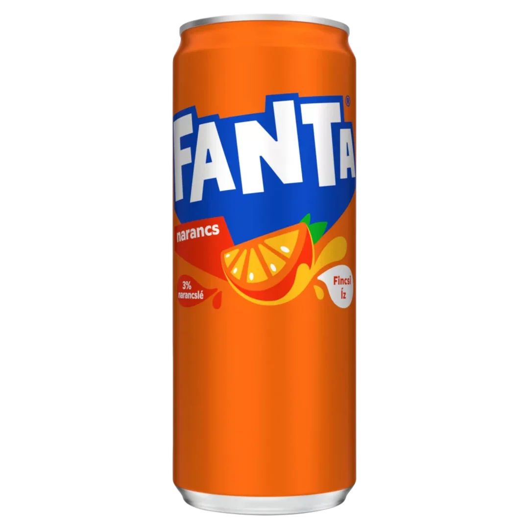 Fanta Narancs szénsavas narancsízű üdítőital DRS 330 ml