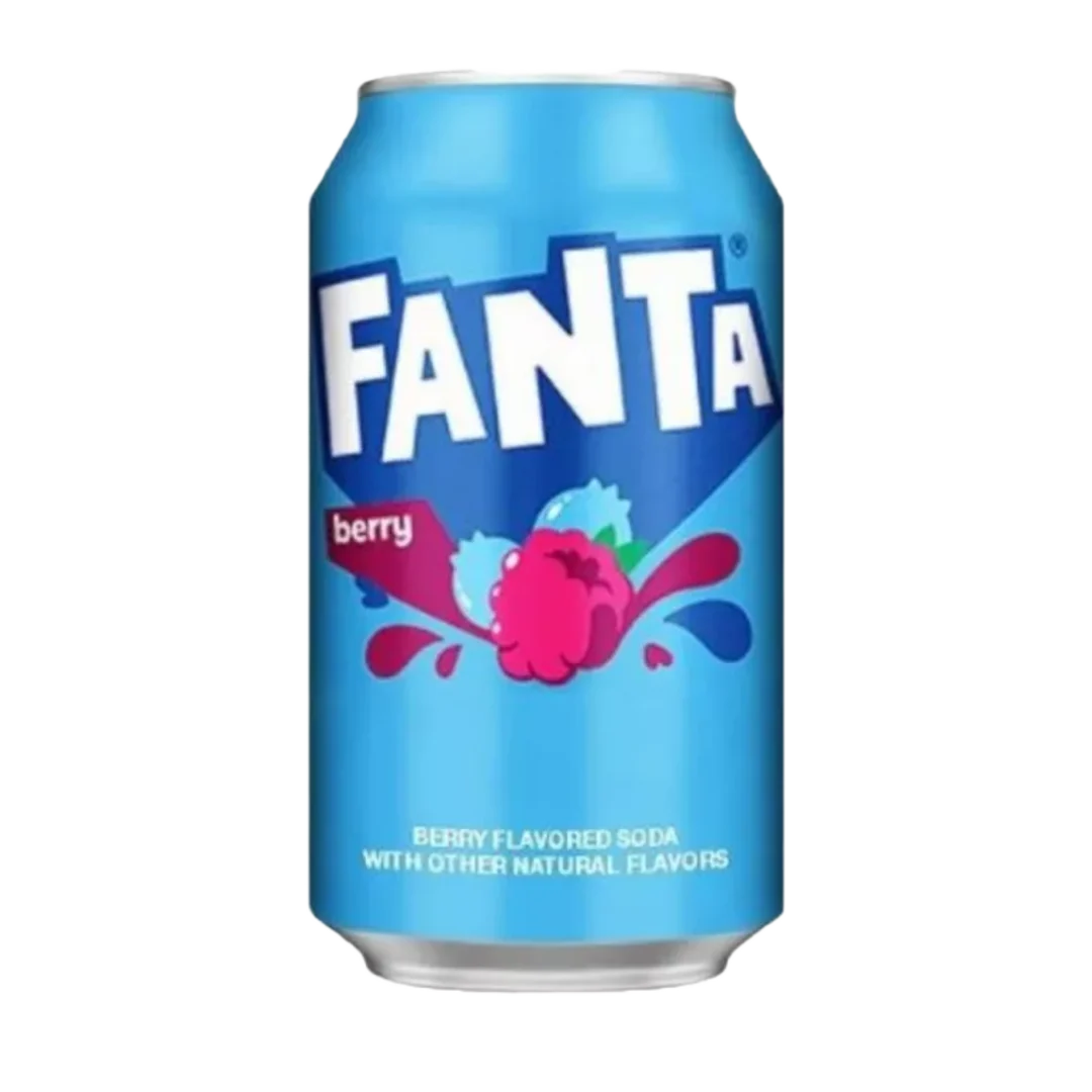 Fanta Berry bogyós gyümölcsízű szénsavas üdítőital DRS 355 ml