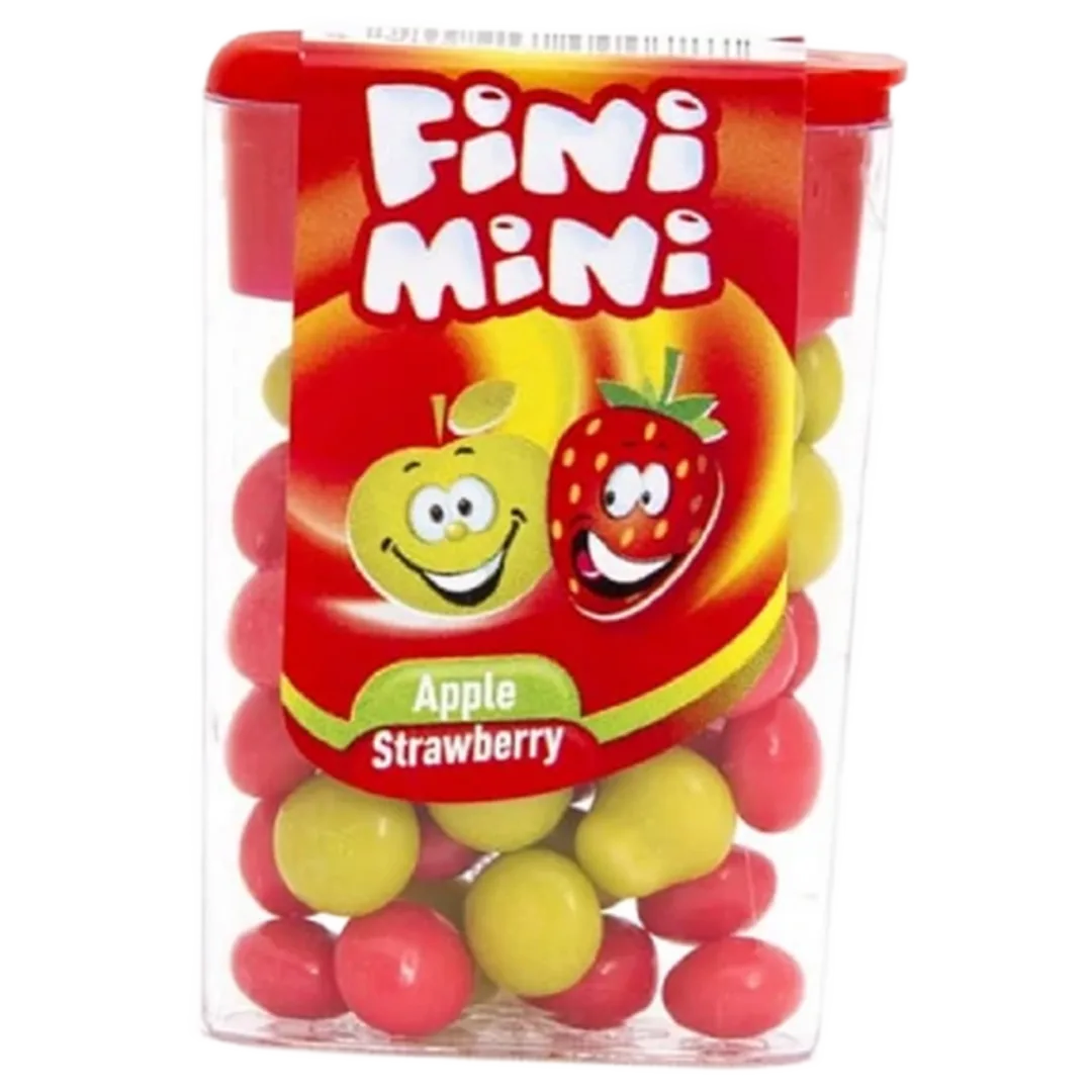 Fini Mini málna-citrom ízű cukorka drazsé 16 g