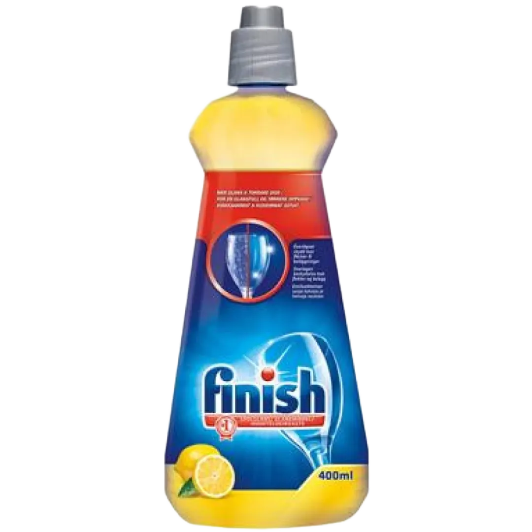Finish Shine & Dry Lemon gépi öblítőszer - 400 ml