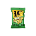 Flatzel Pretzel Crisps Sour Cream & Chives tejfölös-snidlings ízű lapos perec 65 g