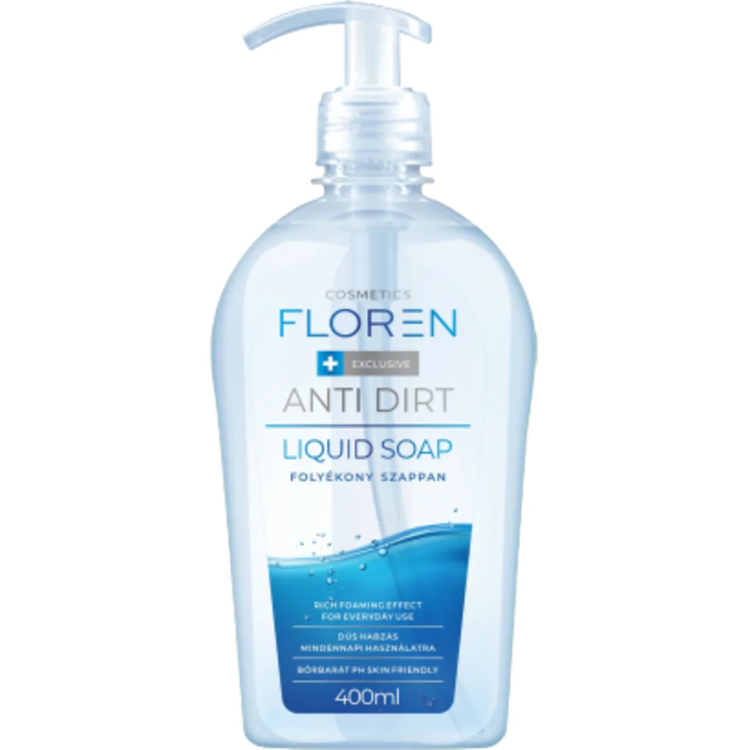 Floren Antibakteriális folyékony szappan, 400 ml