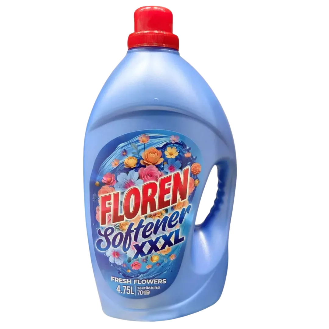 Floren XXXL Fresh Flower textilöblítő, 75 mosás - 4,75 l